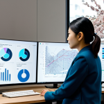 **

A diverse team of data scientists collaborating in a modern office. They are analyzing data visualizations on large screens, focusing on detecting and mitigating bias. The scene emphasizes data diversity and ethical AI development. Include elements of Japanese aesthetics, like subtle cherry blossom motifs, to resonate with the target audience. fully clothed, appropriate attire, safe for work, perfect anatomy, natural proportions, professional photography, high quality, professional dress

**