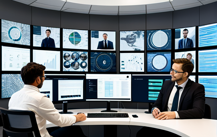 Diverse Data Collection & Ethical AI Development**

"A diverse team of professionals collaborating on AI development, analyzing data from various sources displayed on large monitors. Focus on ethical considerations, data privacy, and global collaboration. Safe for work, appropriate content, fully clothed, professional environment, modern office setting, perfect anatomy, natural proportions, high quality, professional."

**